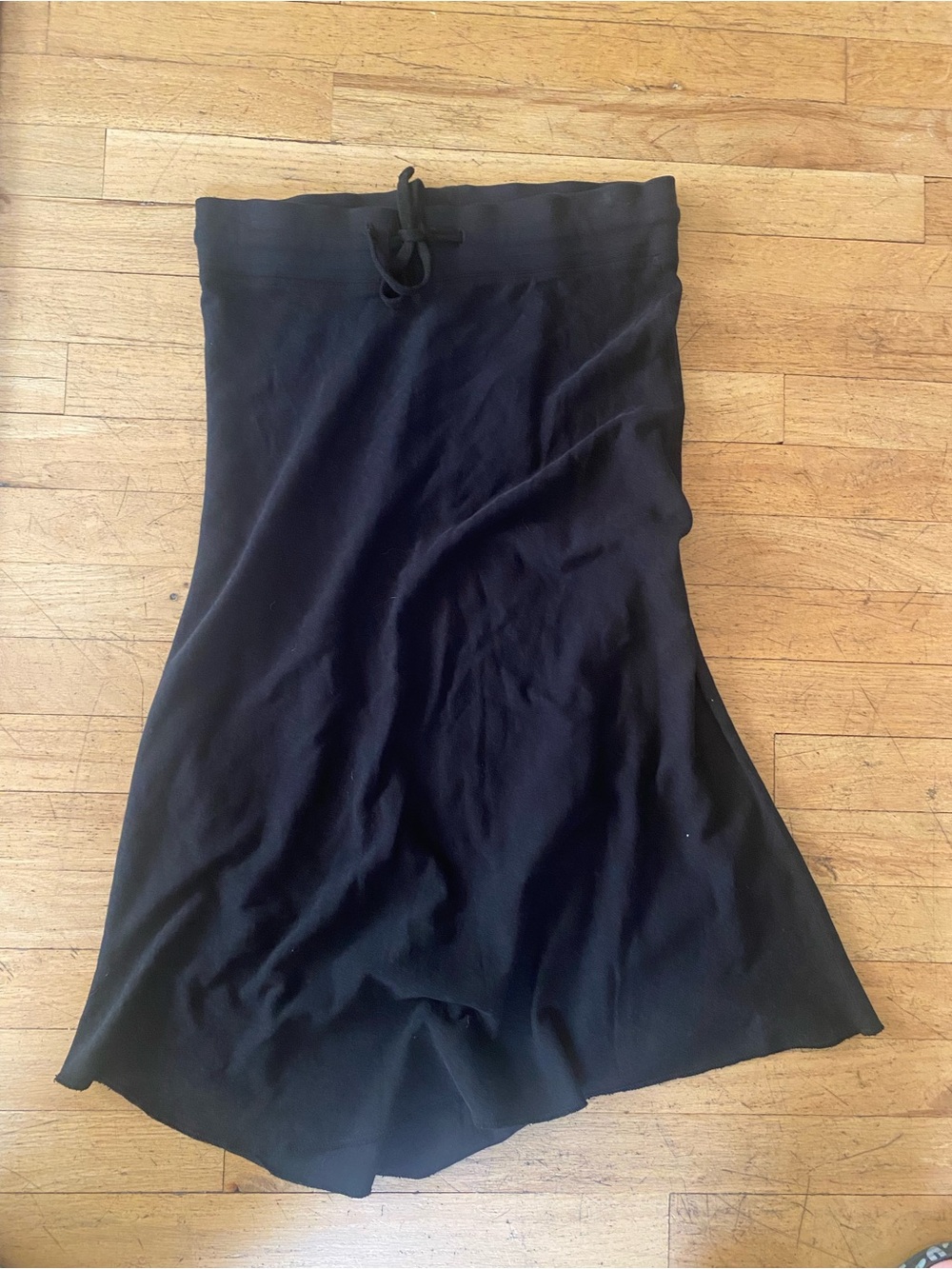 James perse great black long  casual skirt. Size 2